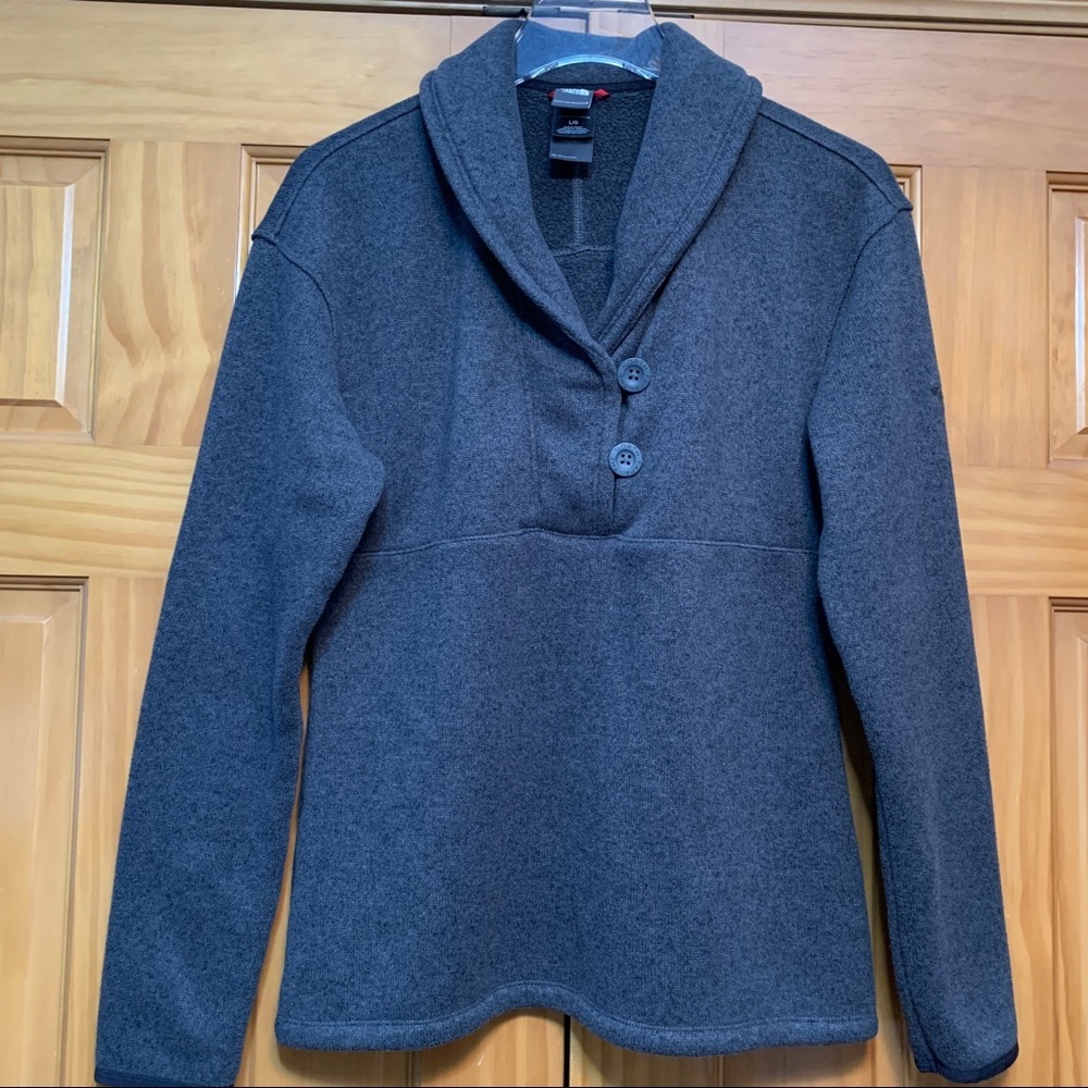 The North Face Gray Women’s Pullover Jacket Size Large